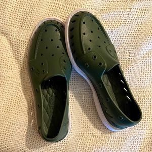 Sperry croc boat shoes Green size 11 for men